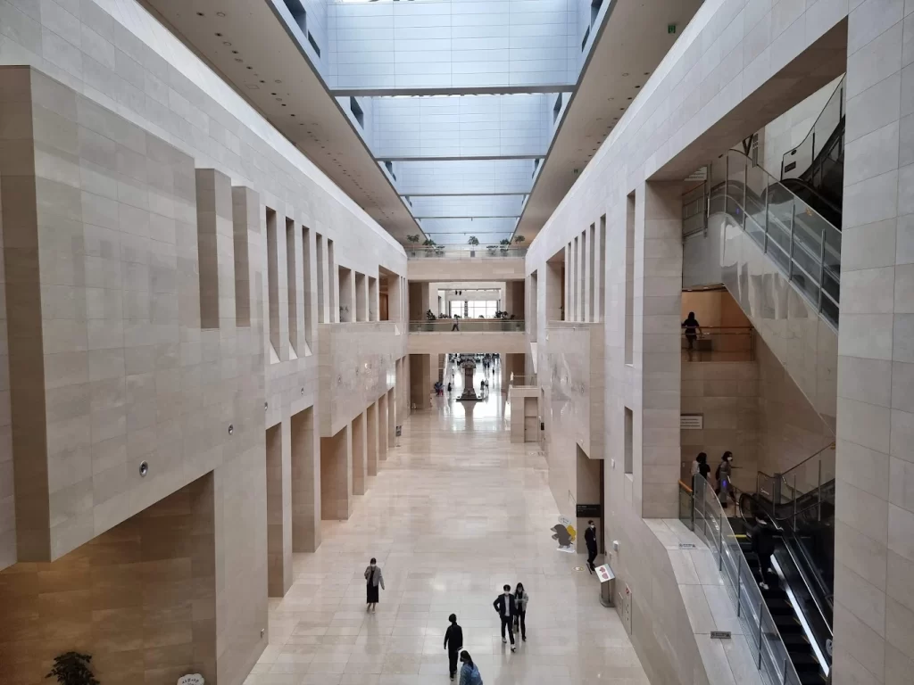 National Museum of Korea interior — must see